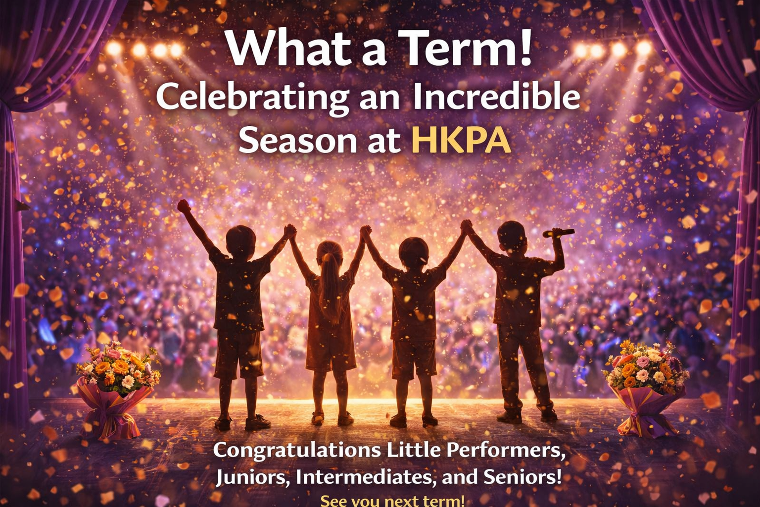 Celebration of performers at HKPA