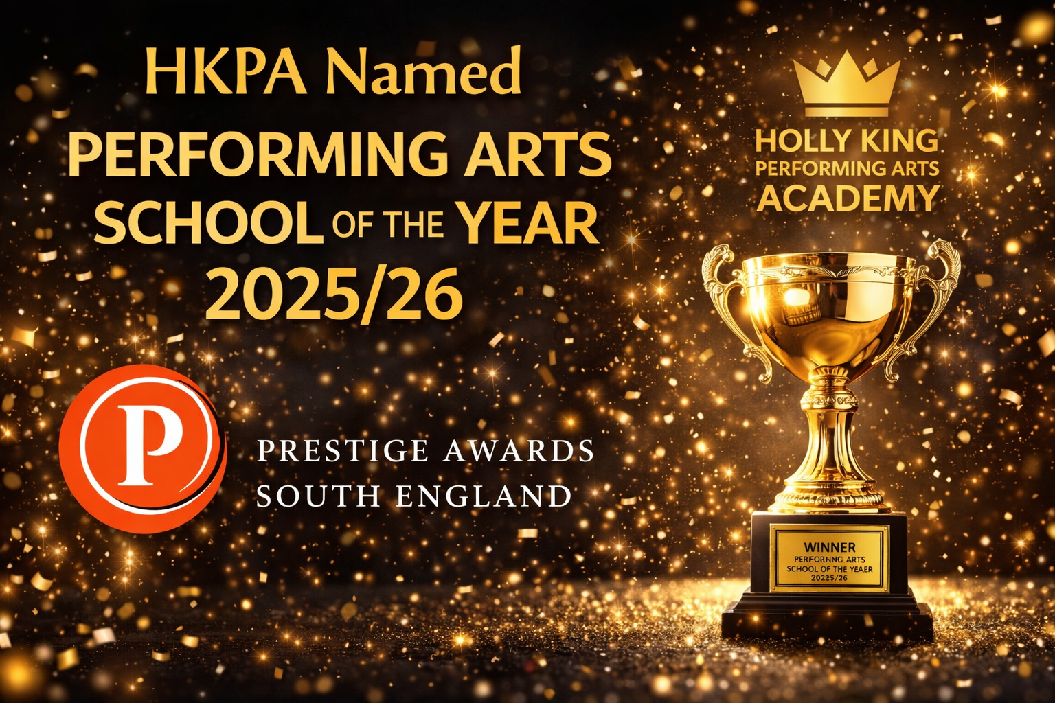 Award for performing arts excellence 2025/26